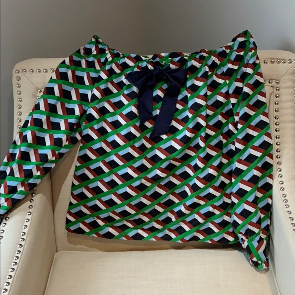 J Crew off the shoulder top